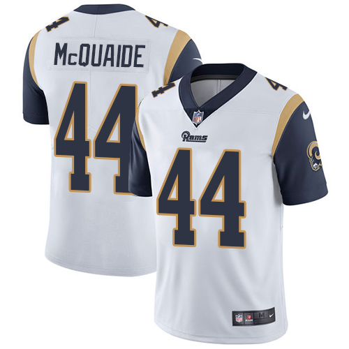 2019 Men Los Angeles Rams #44 McQuaide white Nike Vapor Untouchable Limited NFL Jersey->los angeles rams->NFL Jersey